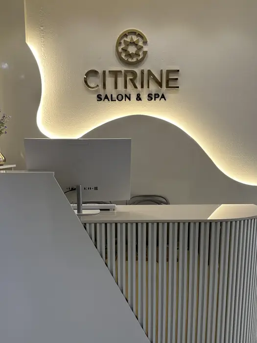Interior of Citrine Salon & Spa