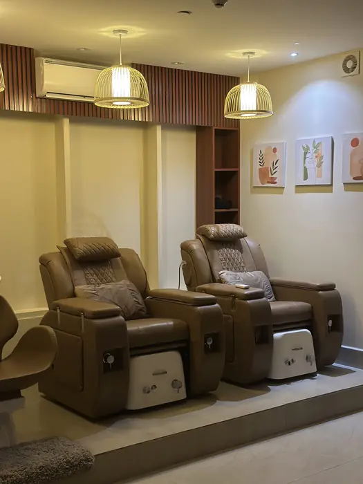 Interior of Citrine Salon & Spa